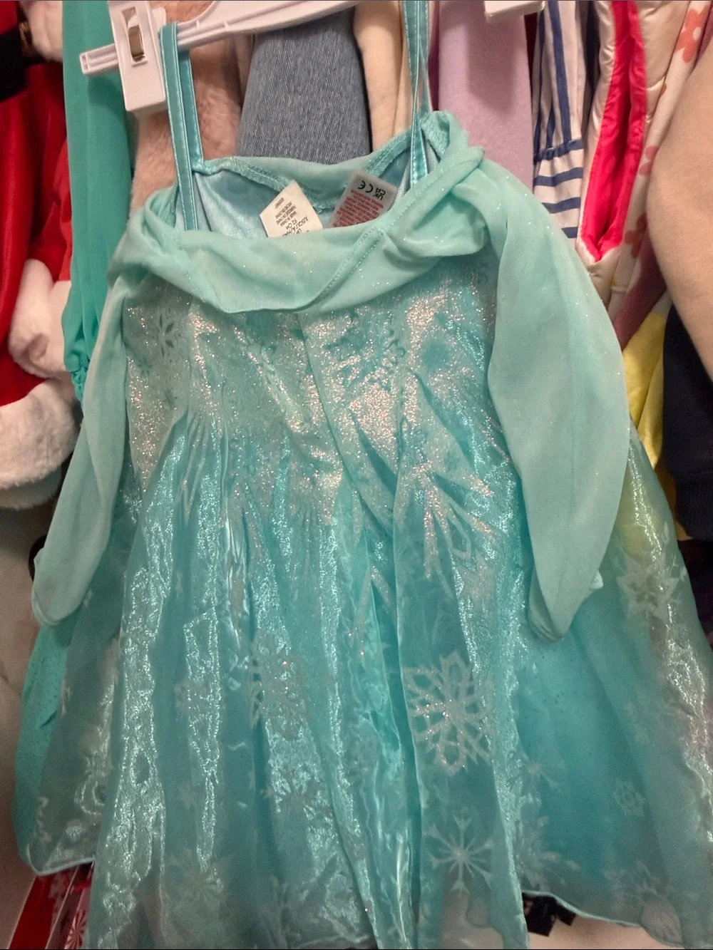 Disney Ice Princess Costume Dress - Light Aqua Blue